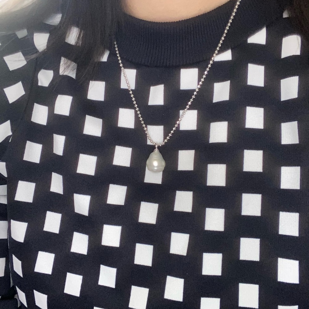 Baroque Australian sea pearl necklace